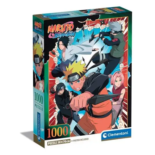 Clementoni Puzzle 1000 Pezzi - Naruto Shippude