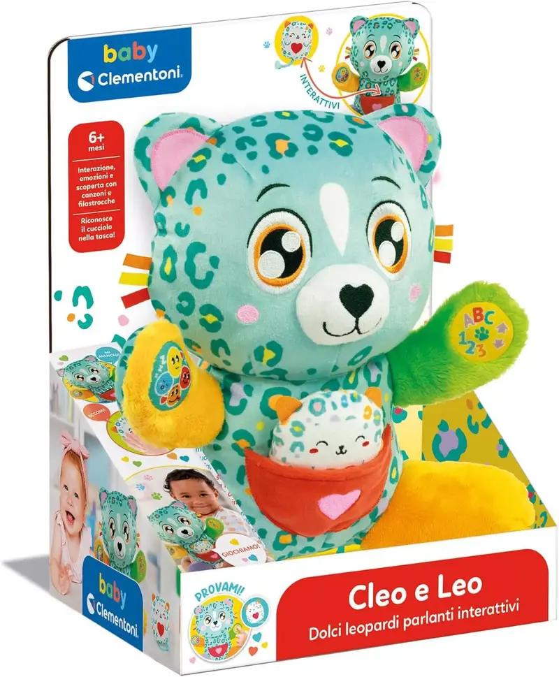 CLEO E LEO DOLCI LEOPARDI INTERATTIVI