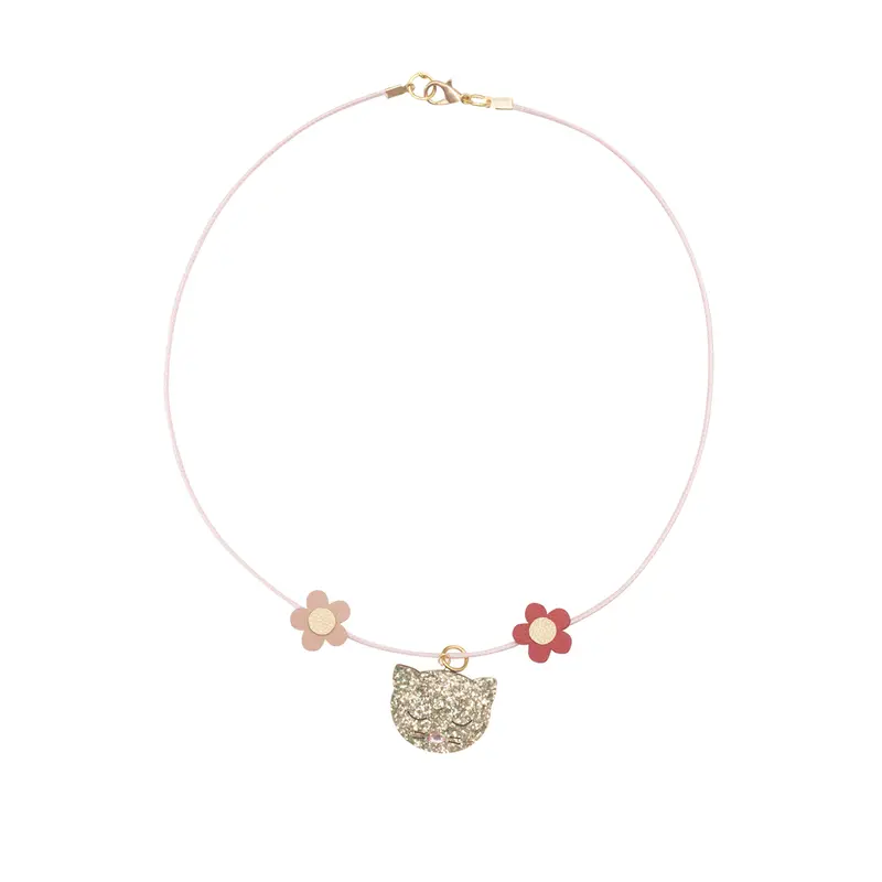 Collana Gatto glitter