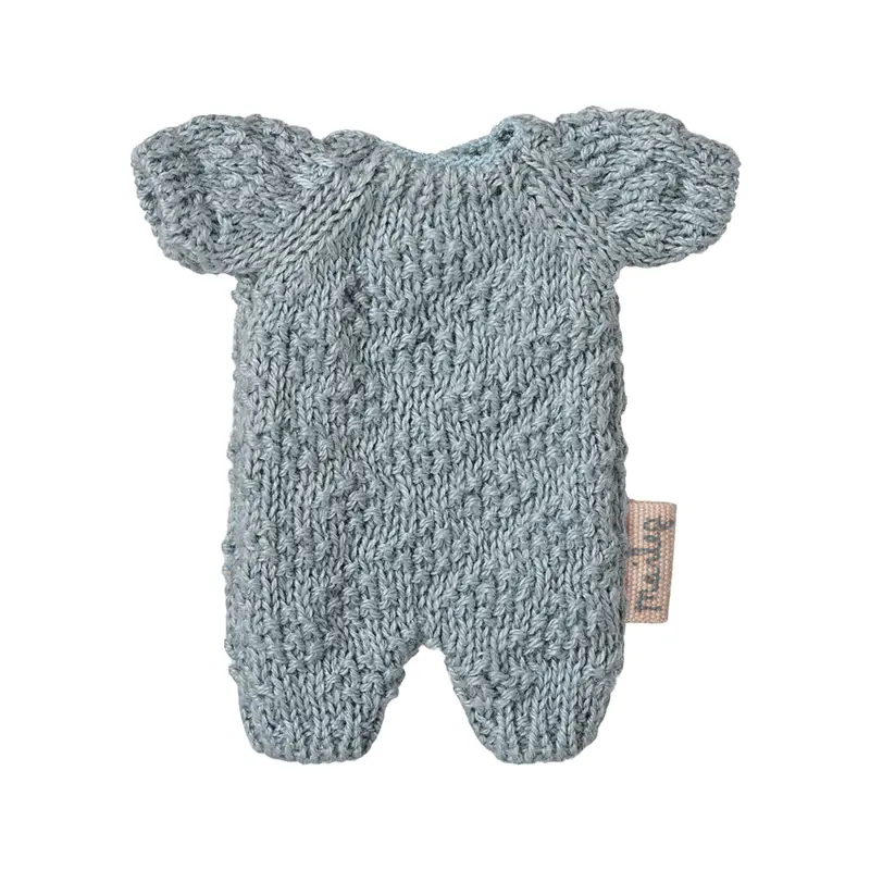 Completo in maglia, Micro - Blu