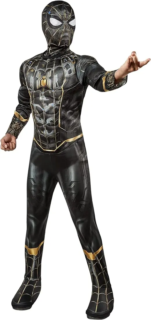 COSTUME SPIDERMAN 3 NERO 5/7 ANNI