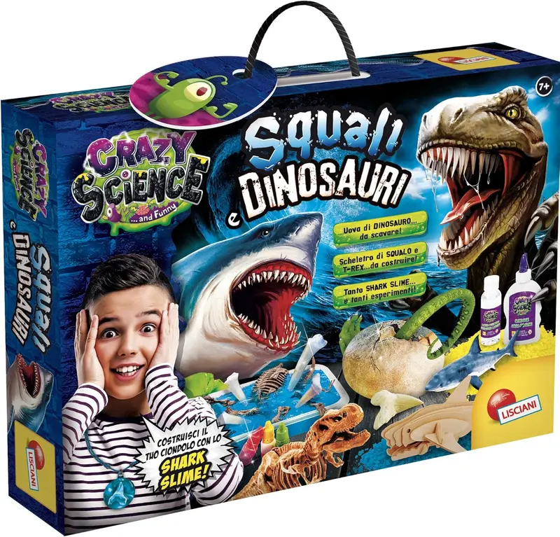 CRAZY SCIENCE SQUALI E DINOSAURI