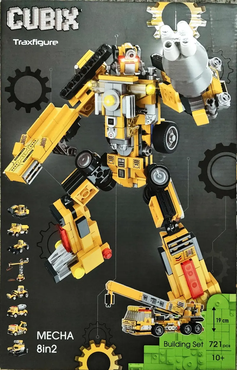 CUBIX TRAXFIGURE GIALLO
