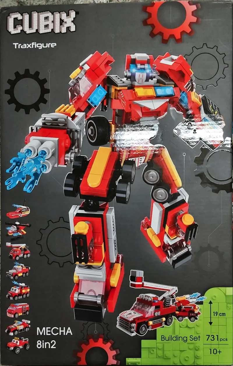 CUBIX TRAXFIGURE ROSSO