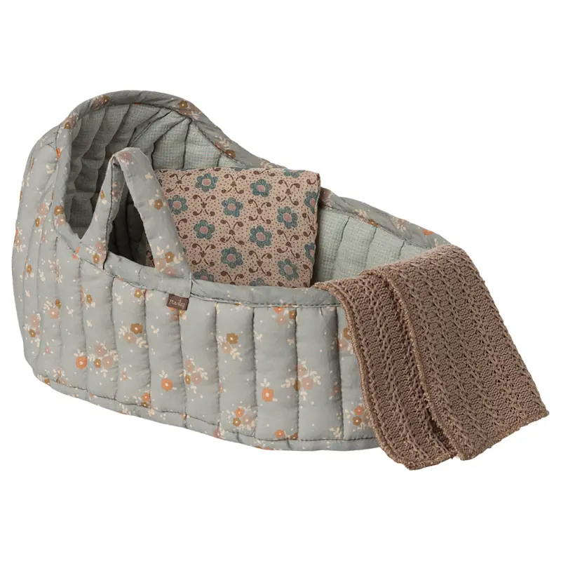 Culla portatile per peluche, Grande - Blu