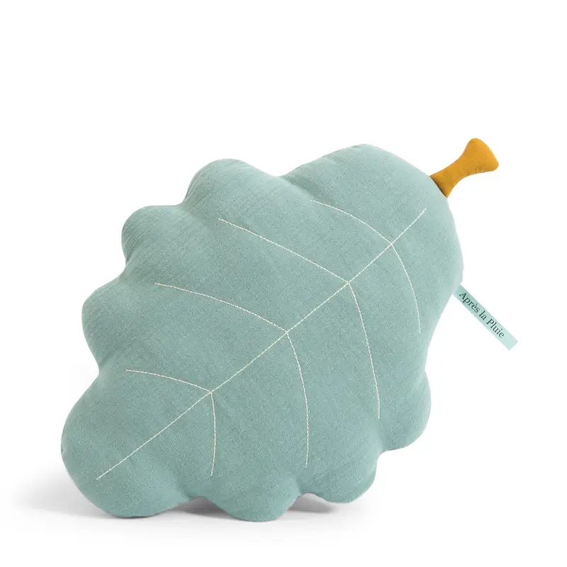 Cuscino foglia in cotone