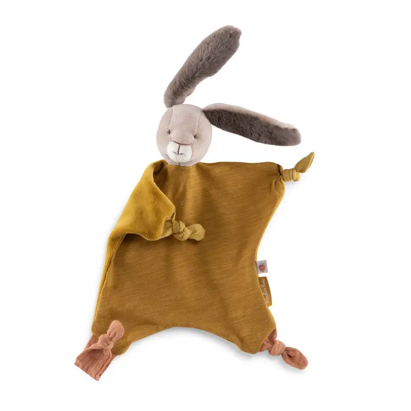 Doudou coniglio ocra