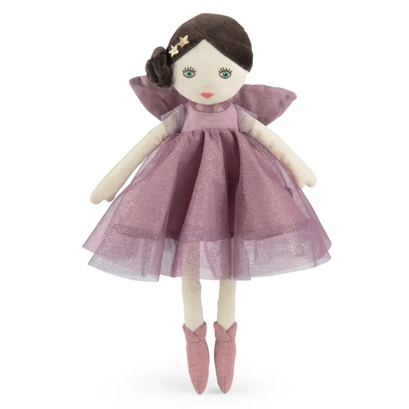 Fata in stoffa color malva, Isaline