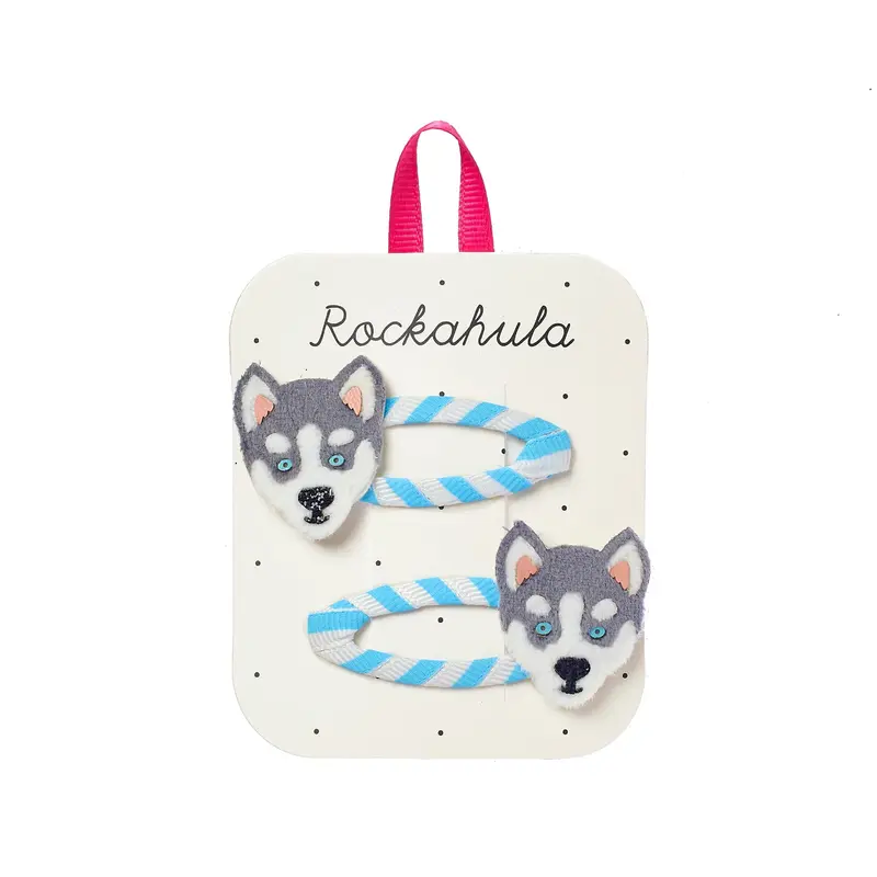 Fermagli per capelli Cane Husky