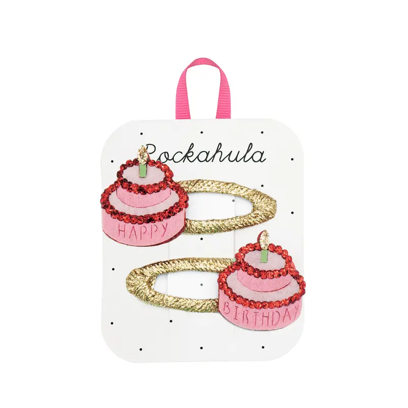 Fermagli per capelli Torta di compleanno