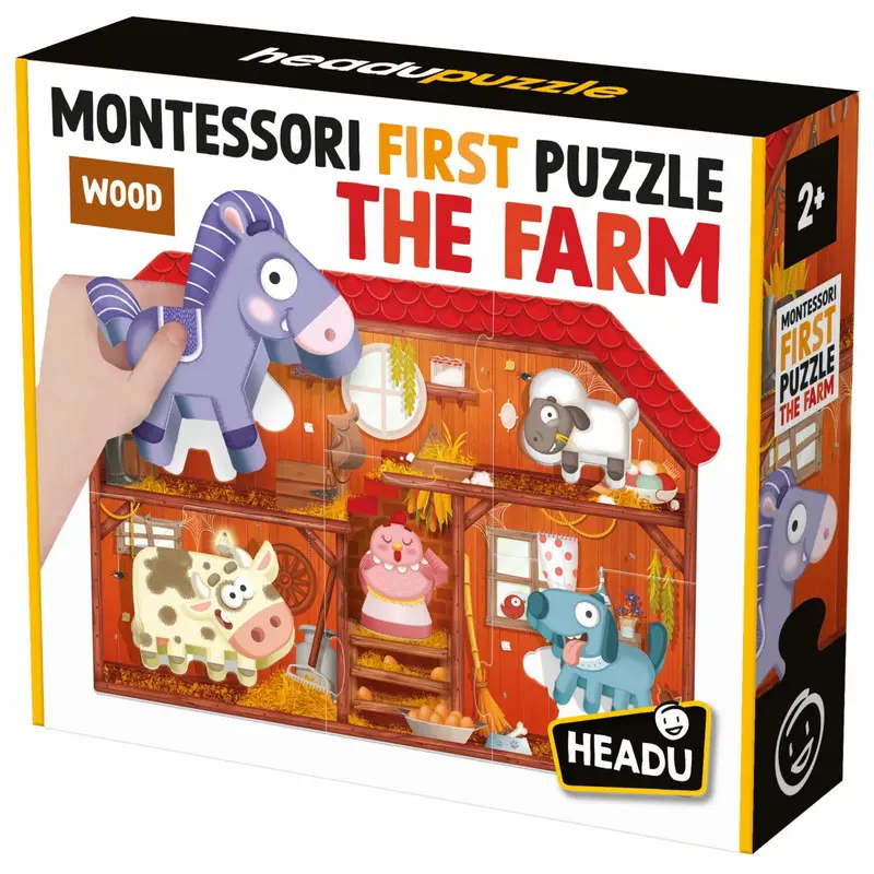 First Puzzle Farm Montessori