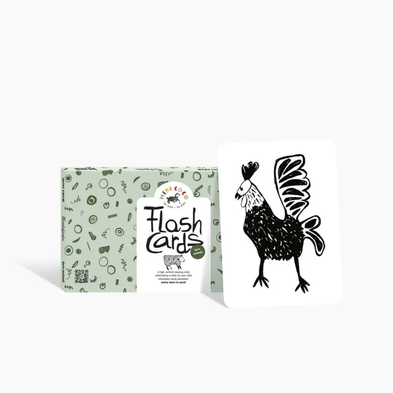 Flash Cards Bianco Nero - Fattoria