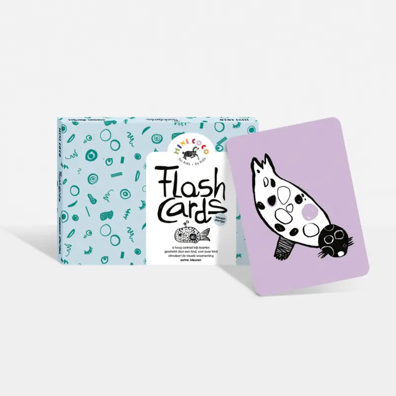 Flash Cards Bianco Nero - Oceano