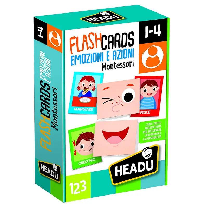 Flashcards Montessori Emozioni