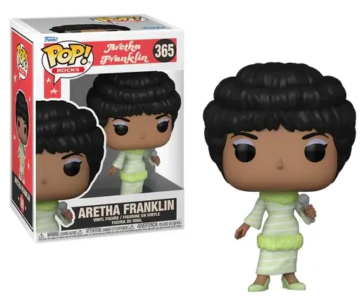 Funko Pop Rocks Aretha FrankliN