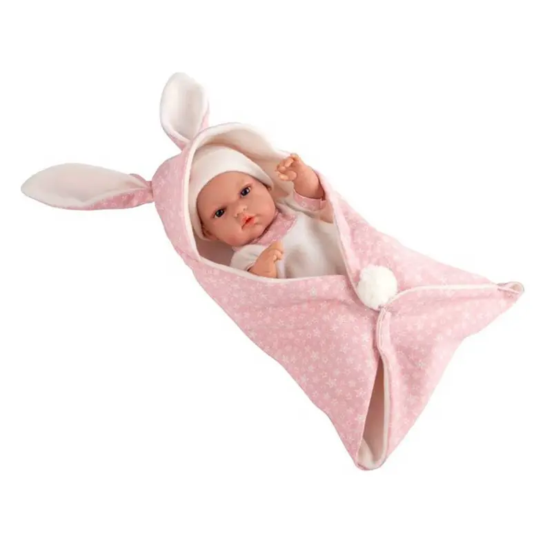 GIOCHERIA Bebè 33 Cm Coperta Con Orecchie Rosa - POS200066