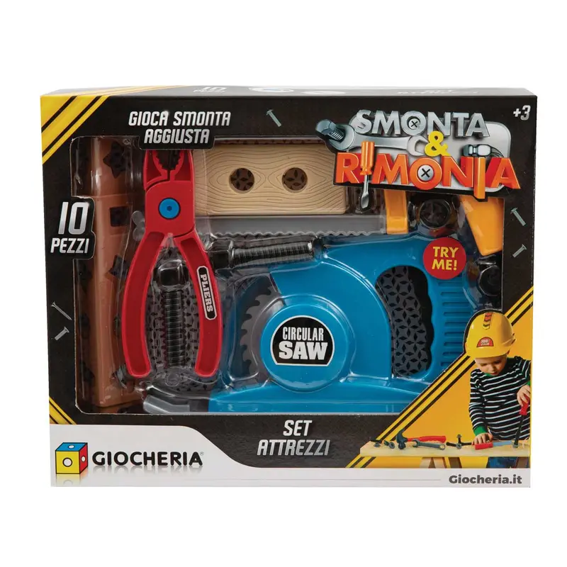 GIOCHERIA Set Attrezzi - GGI190162