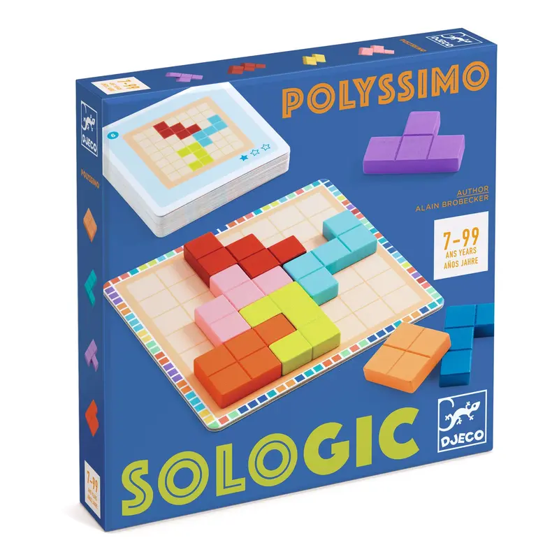 Gioco di logica in legno, Polyssimo