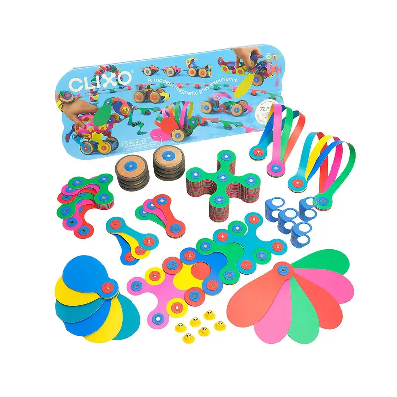 Gioco Magnetico STEAM 72 pezzi - Rainbow
