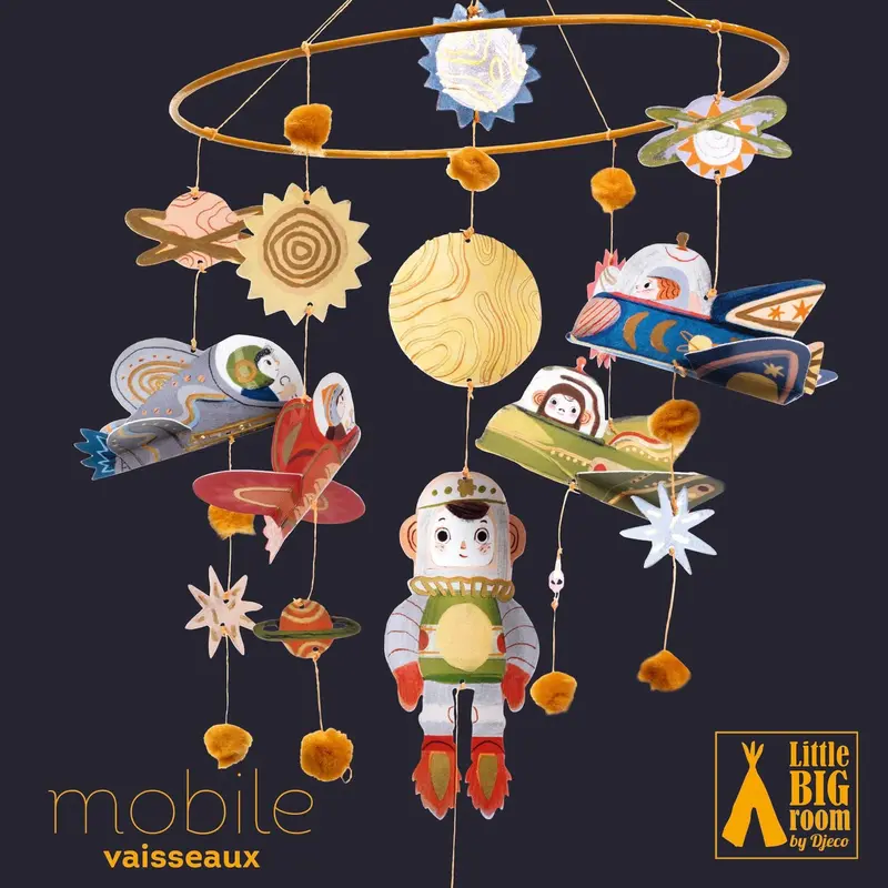 Giostrina mobile da appendere Astronavi