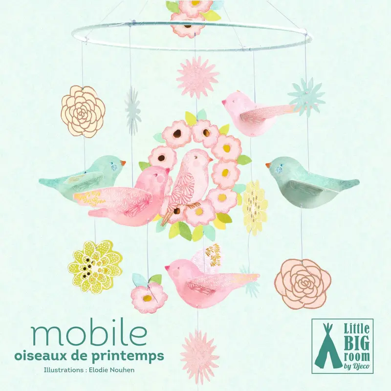 Giostrina mobile da appendere Uccelli