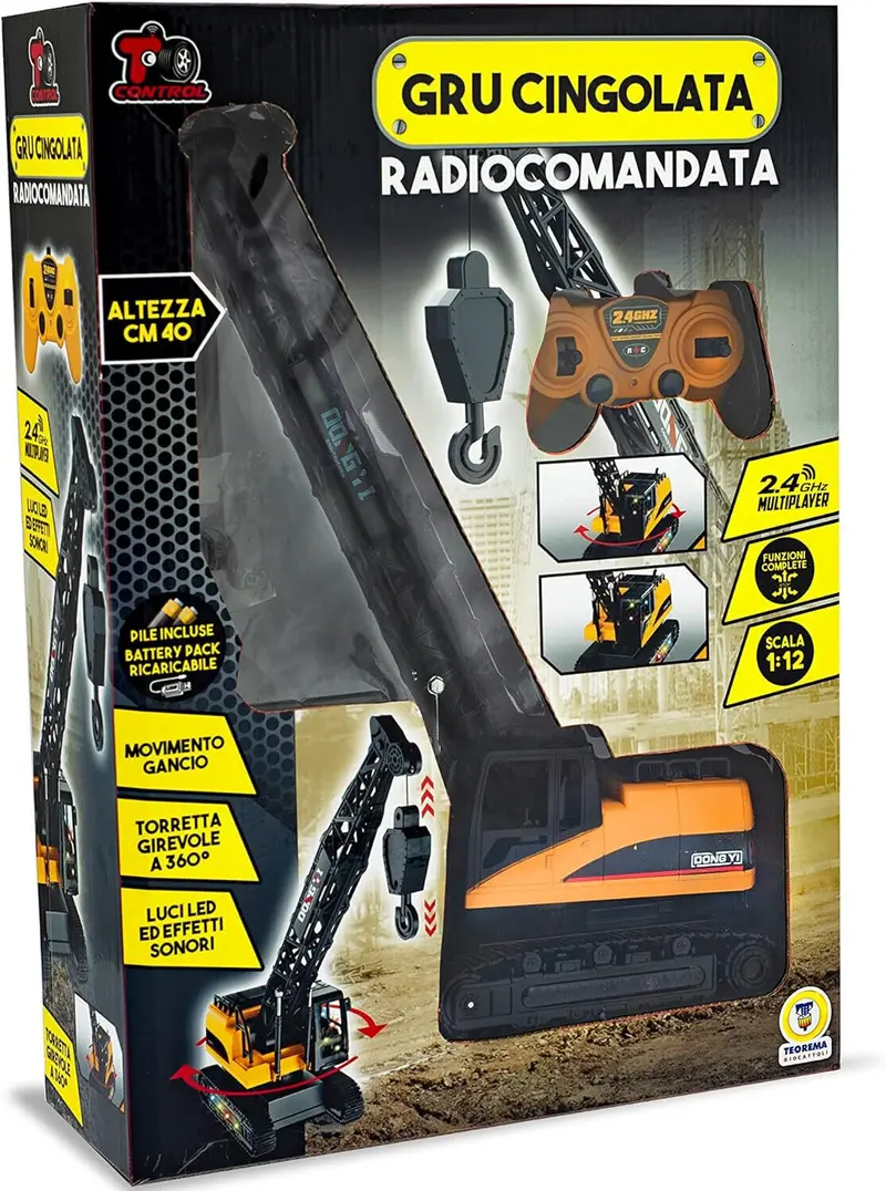 GRU CINGOLATA CON RADIOCOMANDO