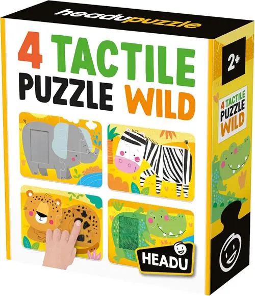 Headu 4 Tactile Puzzle Wild