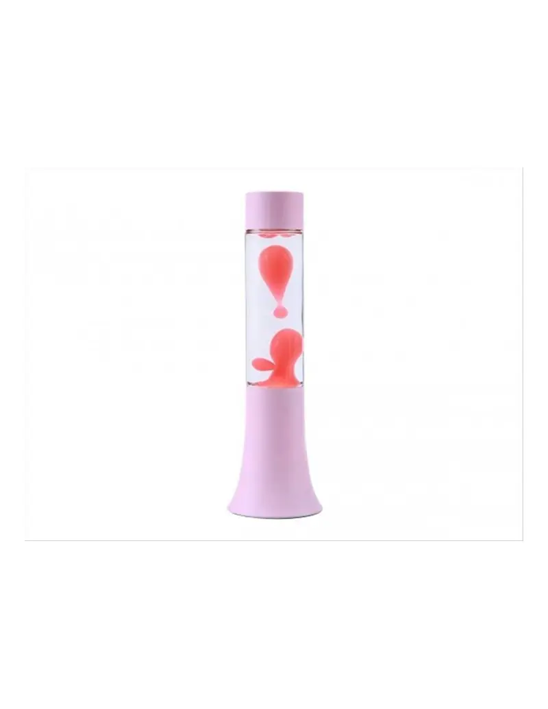 I Total Lampada Lava Flared Rosa Paste