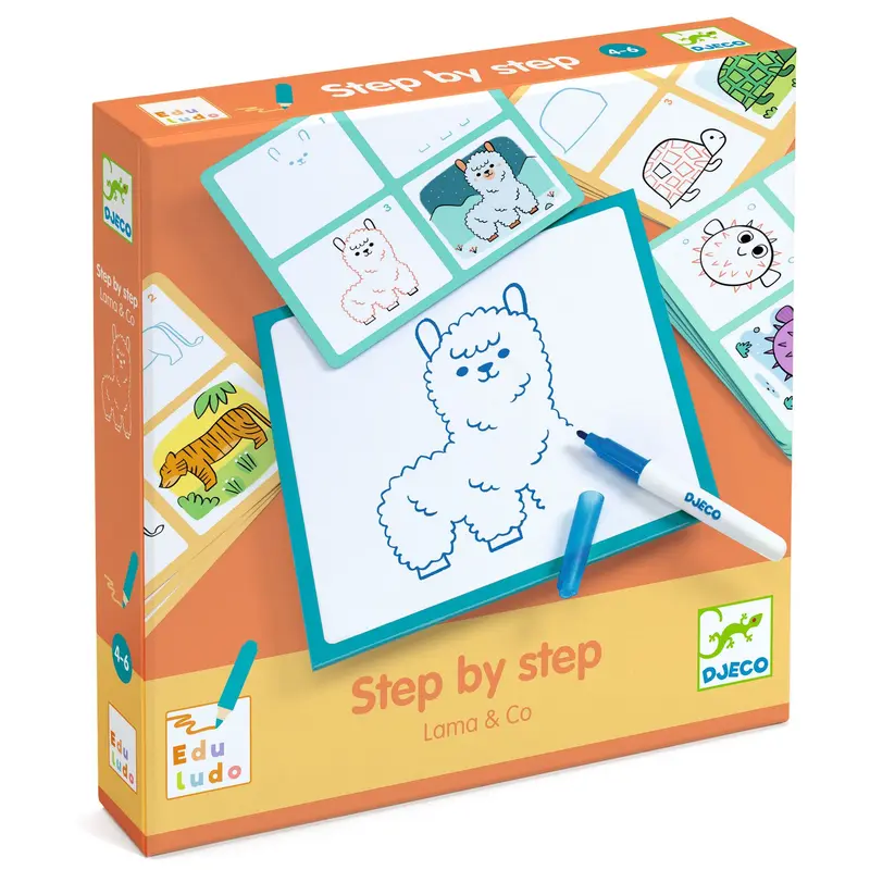 Impara a disegnare Step by Step, Lama & Co