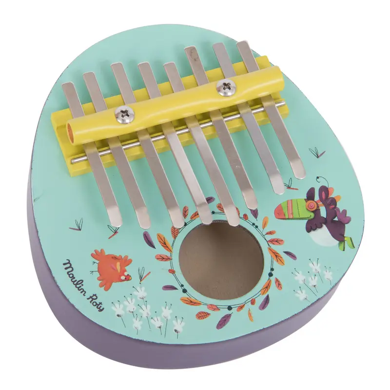 Kalimba in legno Giungla