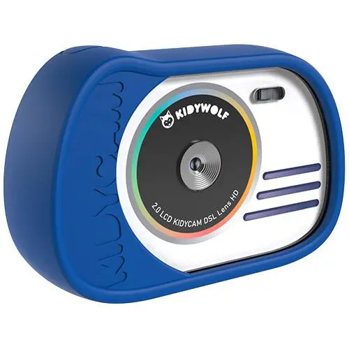 Kidywolf Fotocamera Waterproof, Blu