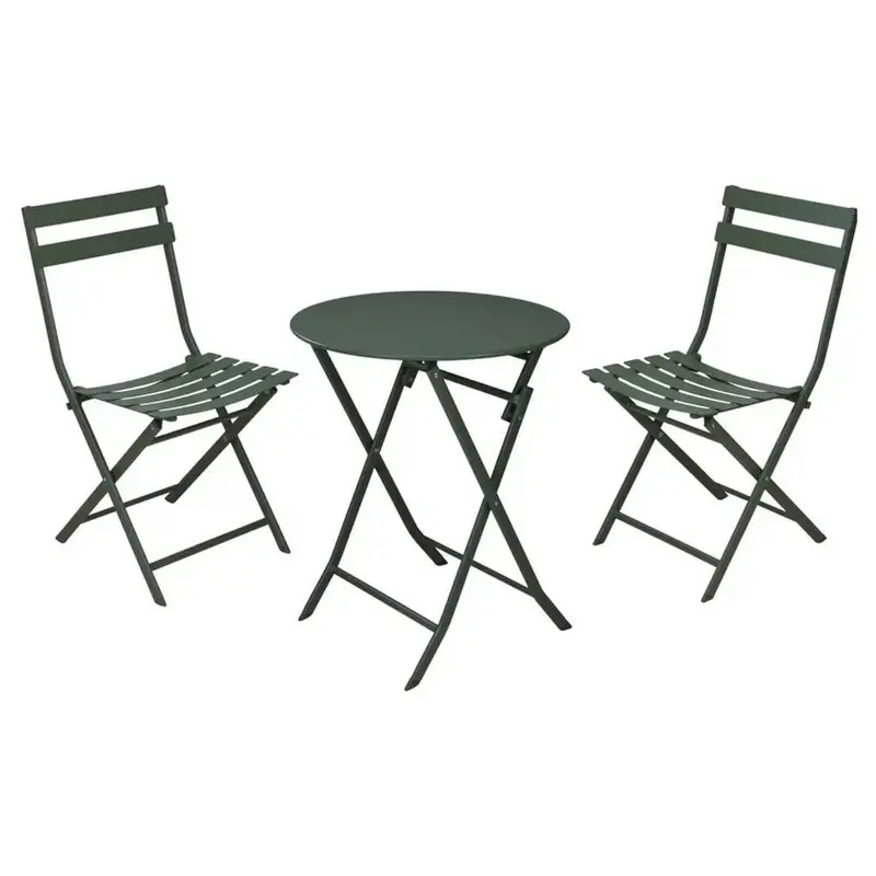 KOOPMAN Set Bistro 3 Pezzi Verde - FF2000020