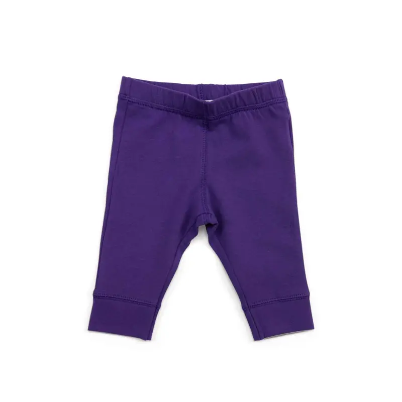 Leggings cotone caldo viola, Gino