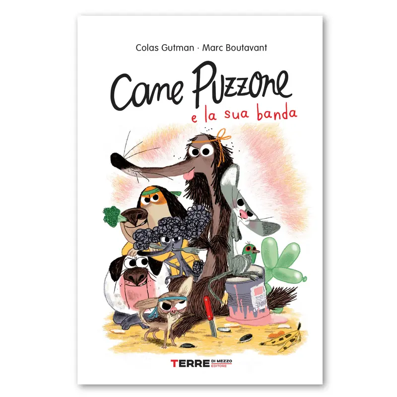 Libro Cane Puzzone e la sua banda - ITA