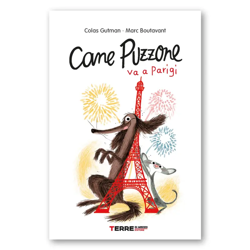 Libro Cane Puzzone va a Parigi - ITA