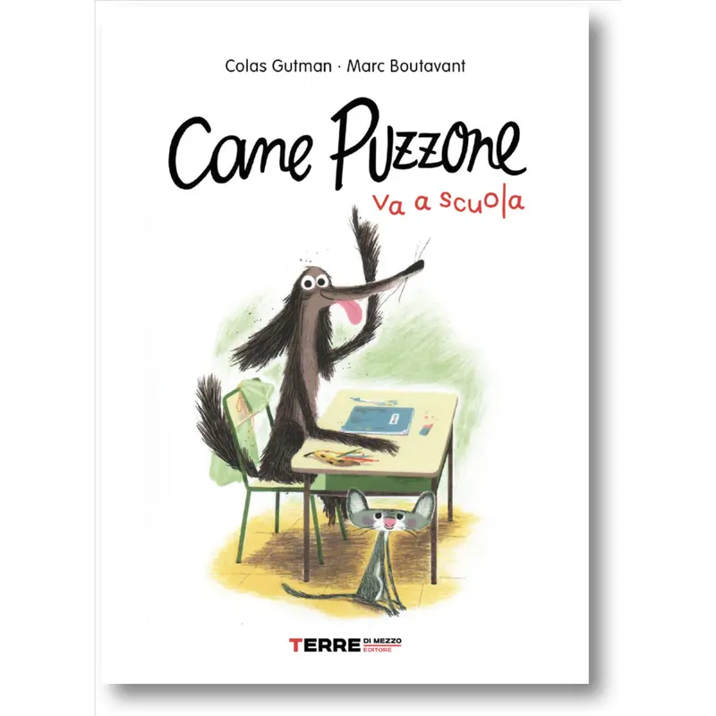 Libro Cane Puzzone va a scuola - ITA