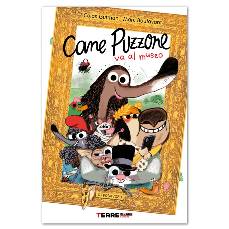 Libro Cane Puzzone va al museo - ITA