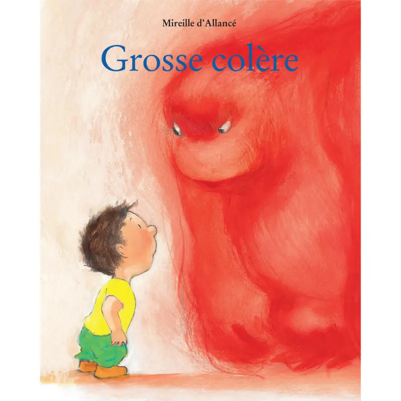 Libro Grosse colère de d'Allancé - FRA