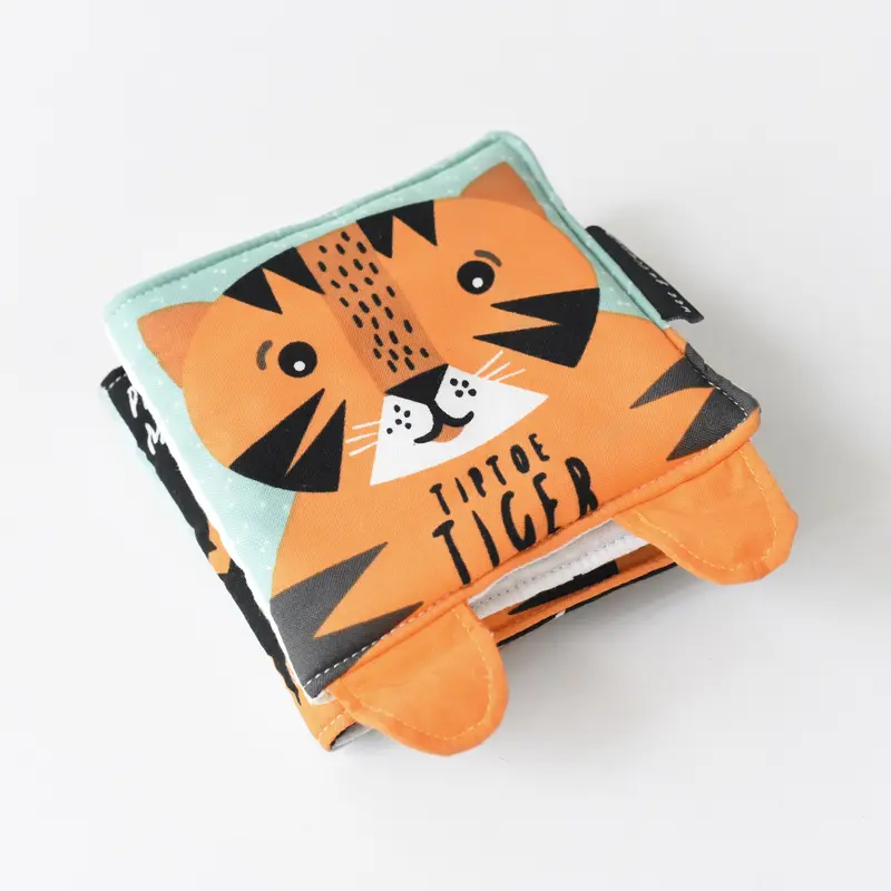 Libro Morbido Sensoriale - Tip Toe Tiger