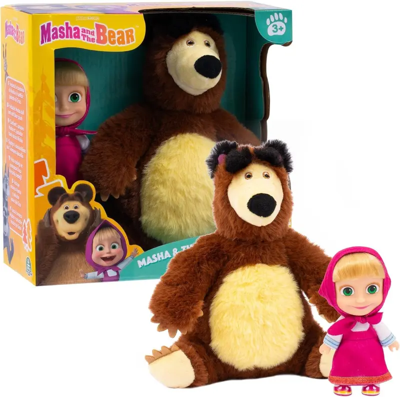 MASHA 12CM E ORSO 20CM