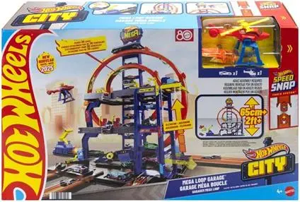 Mattel Hot Wheels Mega Loop Garage JBM74