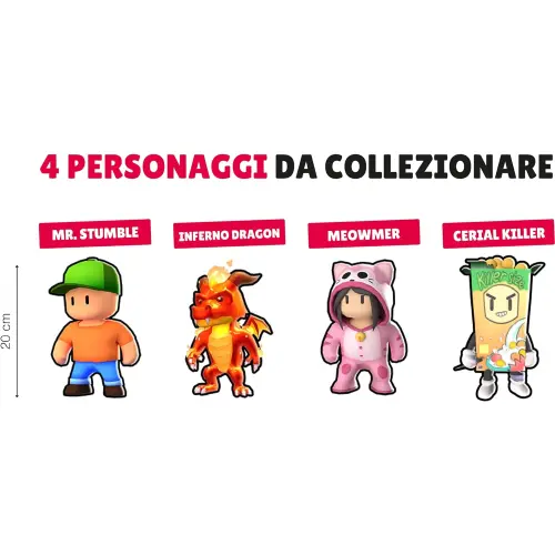 Mini peluche Mr Stumble guys