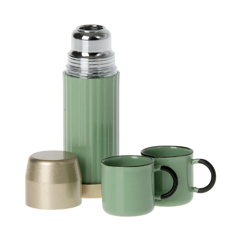 Mini thermos e tazze menta, Topo
