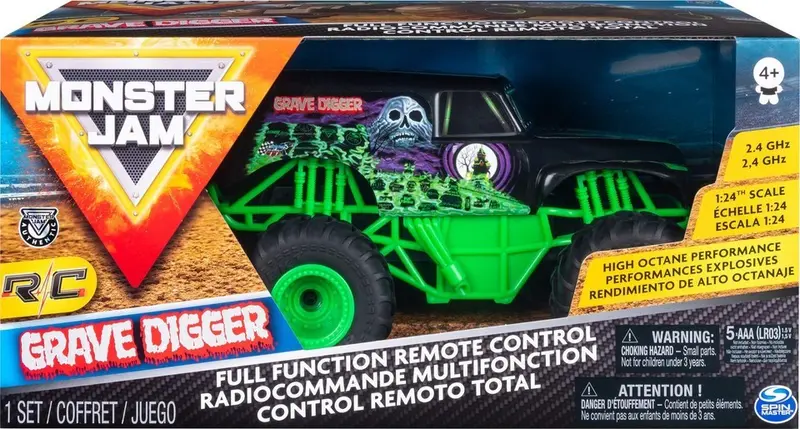 MONSTER JAM GRAVE DIGGER RC