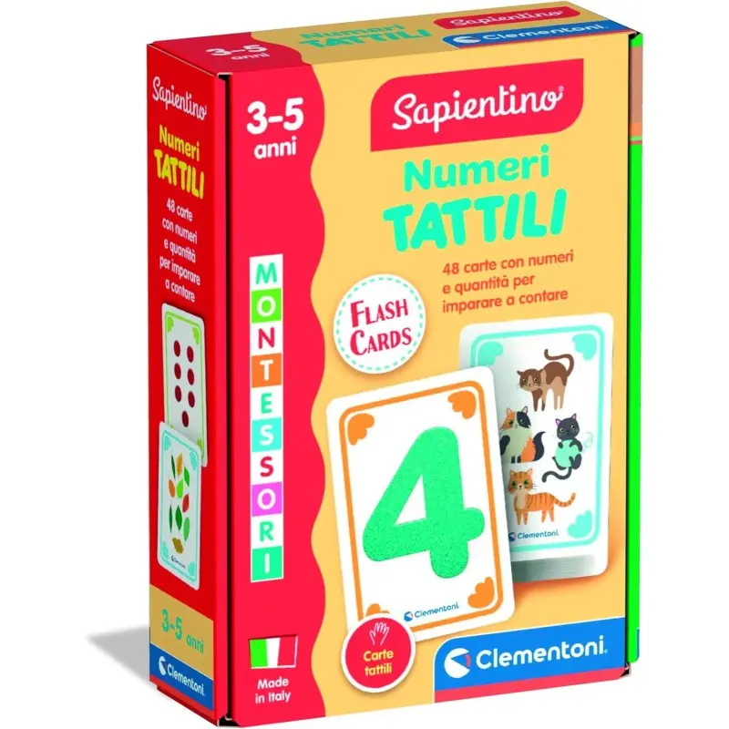 MONTESSORI - NUMERI TATTILI