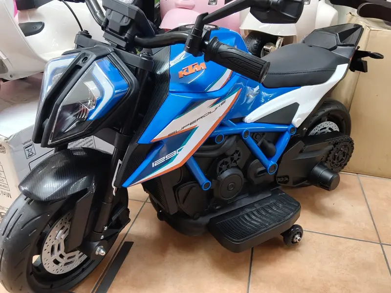 MOTO KTM 12V BLU
