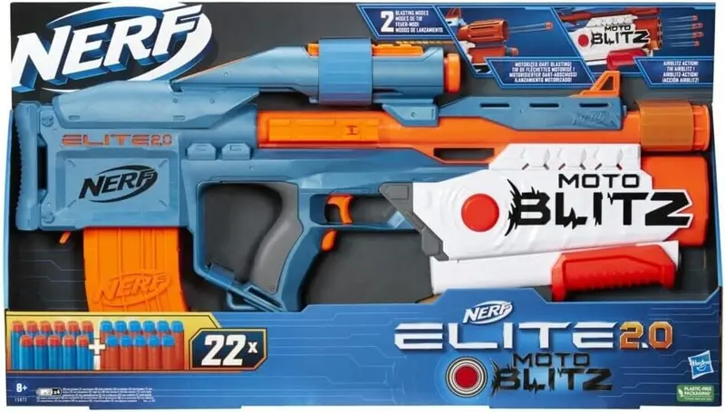 NERF ELITE 2.0 MOTOBLITZ CS 10