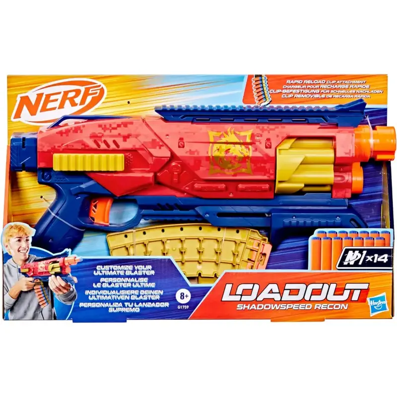 Nerf Loadout – Blaster Shadowspeed Recon