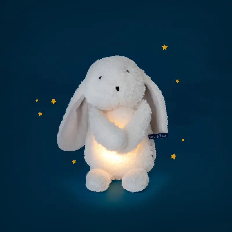 Peluche coniglio luminoso