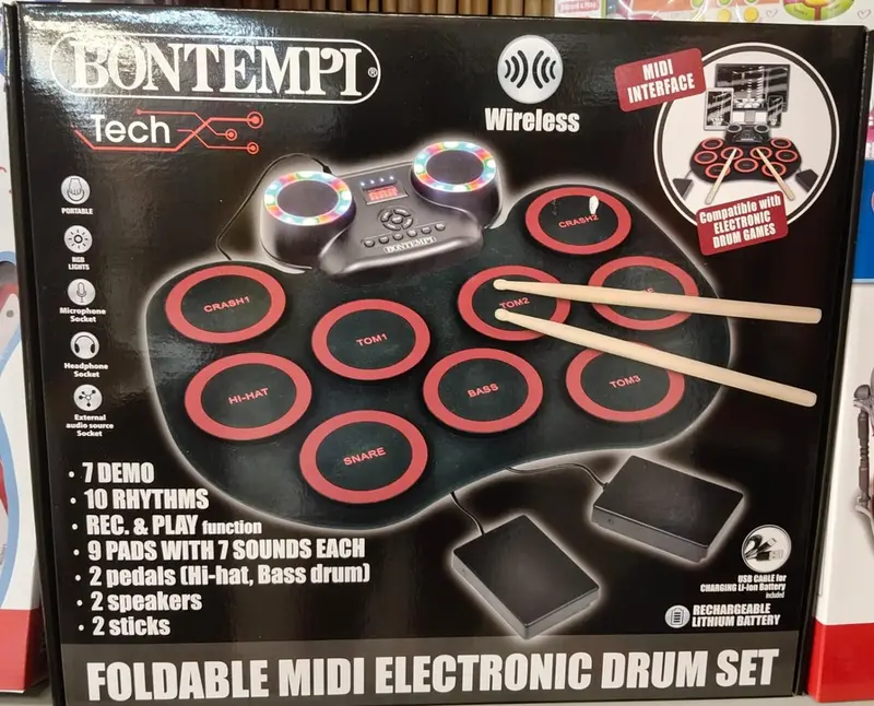 PERCUSSIONI ELETTRONICHE WIRELESS